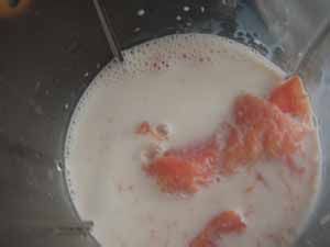 木瓜牛奶西米露