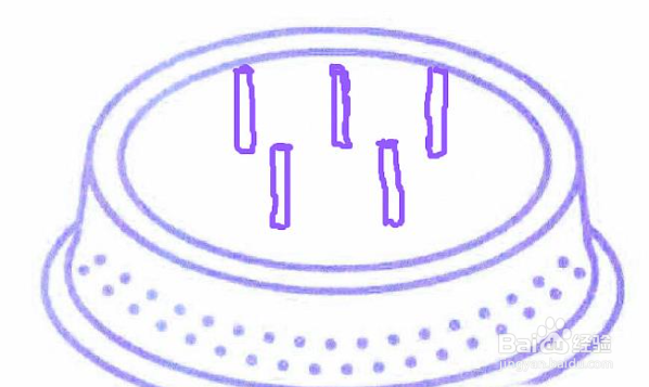 教你简笔画生日蛋糕