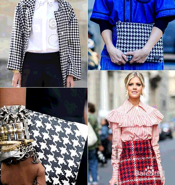 经典复古千鸟格纹时髦有腔调,天王嫂昆凌也爱它