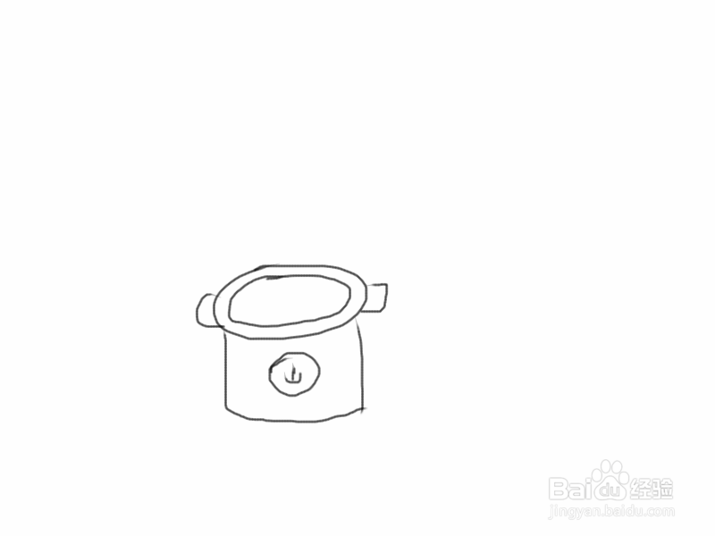 手绘涂鸦系列之怎样画家用蒸蛋器