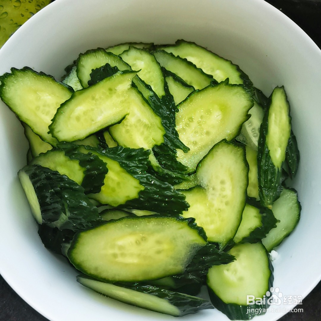 如何制作酱汁黄瓜