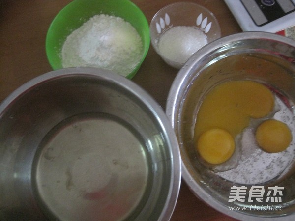 香橙蛋糕卷的做法