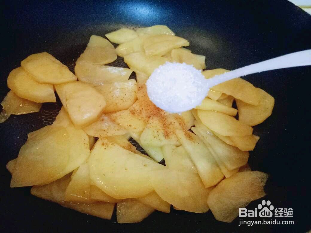 青椒炒土豆片的做法
