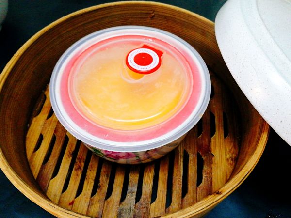 香菇肉末鸡蛋羹+#柏翠辅食节-营养佐餐#