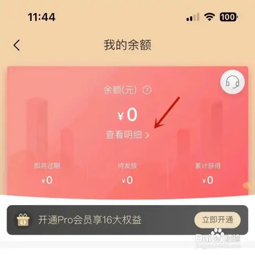 网易严选余额明细怎么查看