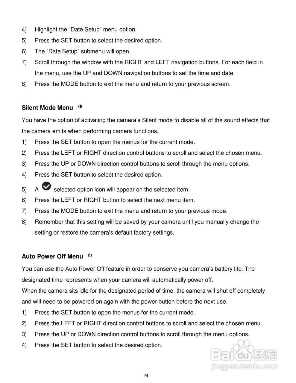 威达ViviCam T327数码相机使用说明书:[3]
