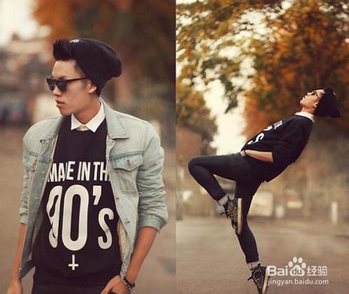 男士时髦牛仔搭配 时尚又保暖