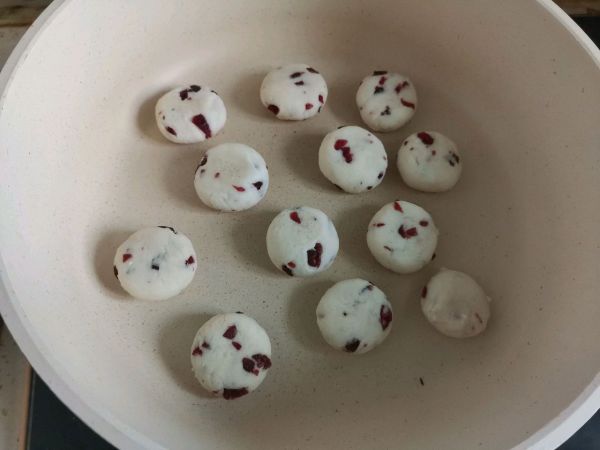 蔓越莓山药小饼