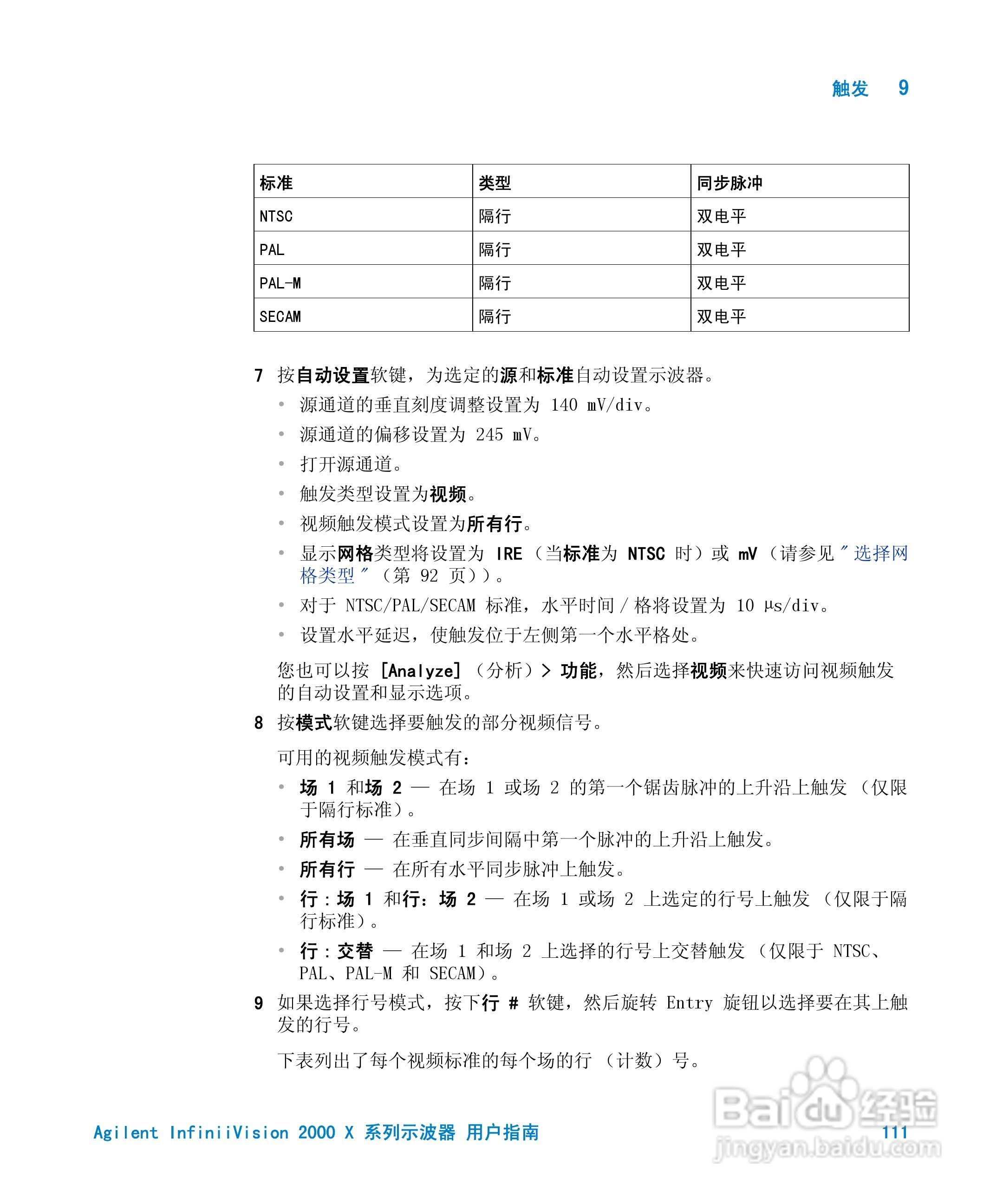 安捷伦InfiniiVision DSO-X 2024A示波器用户指南:[12]
