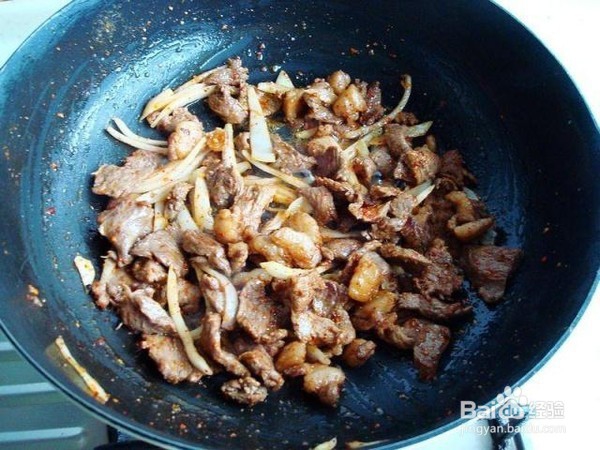 怎么做炒烤肉盖浇饭