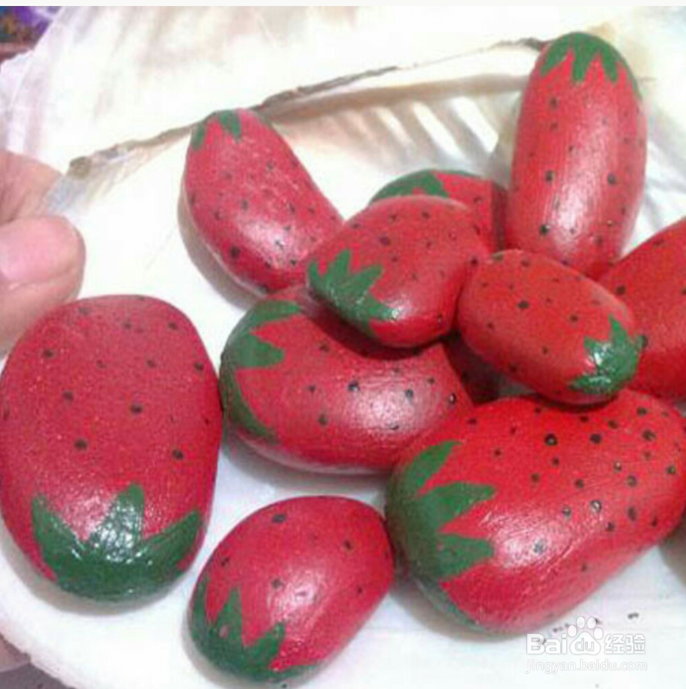 情人节创意礼物送男/女友----如何做石头手绘