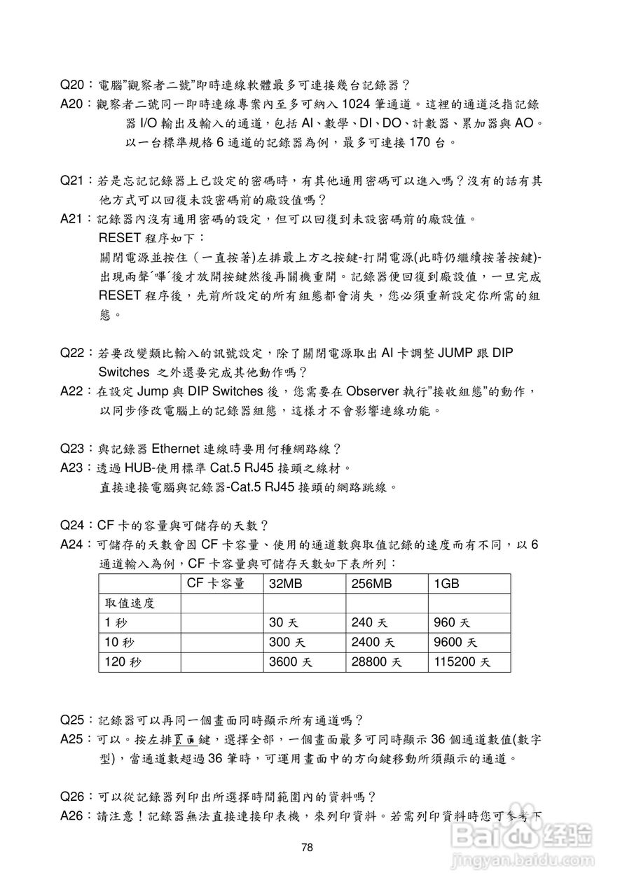 CDR18无纸记录器操作手册:[8]