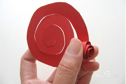 折纸DIY,玫瑰花的折法