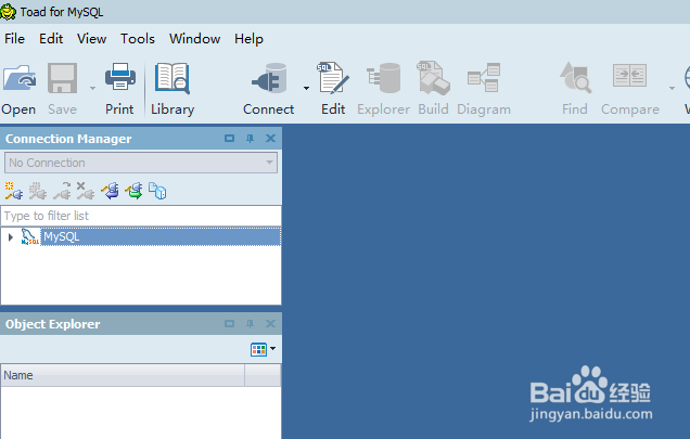 如何使用TOAD修改数据库连接