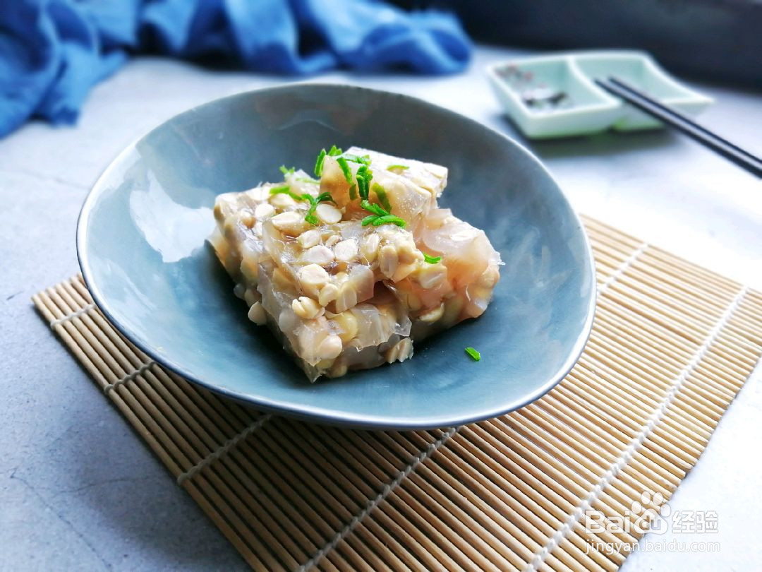 黄豆肉皮冻的做法