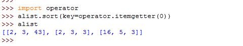 python教程：[74]列表排序