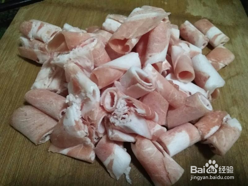 羊肉香头子的做法