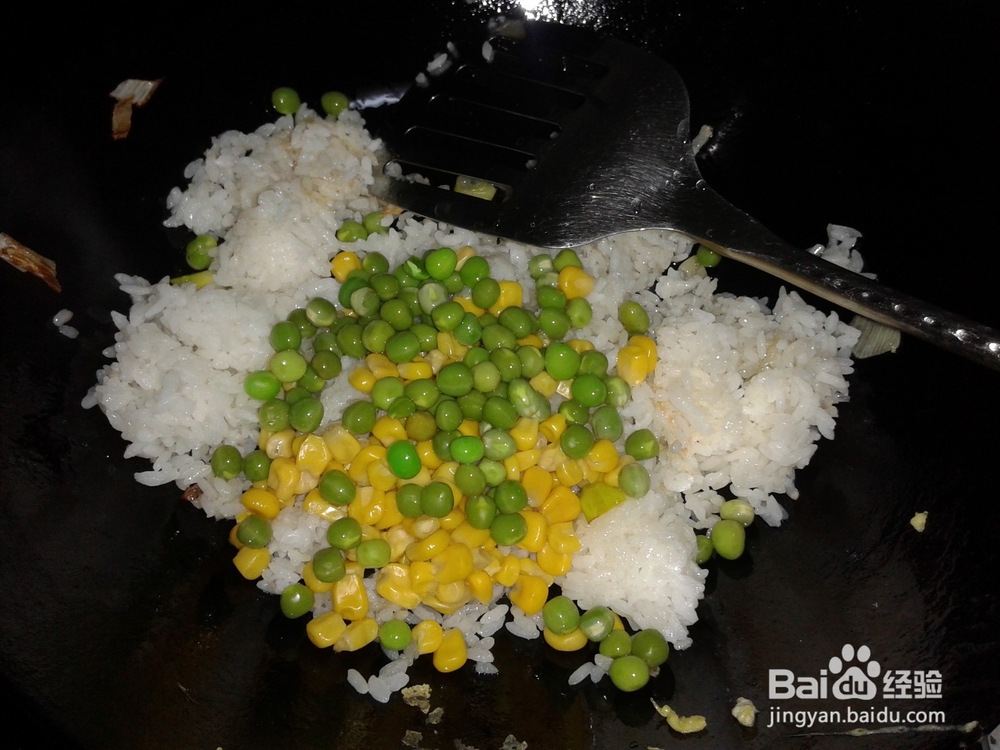 美味可口炒米饭