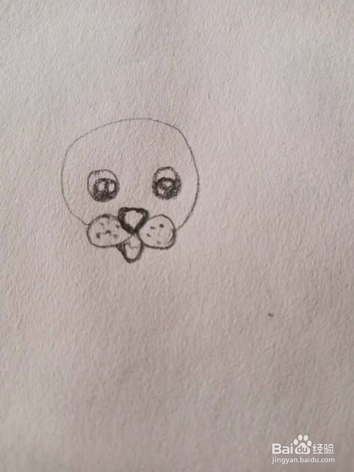 小老虎简笔画