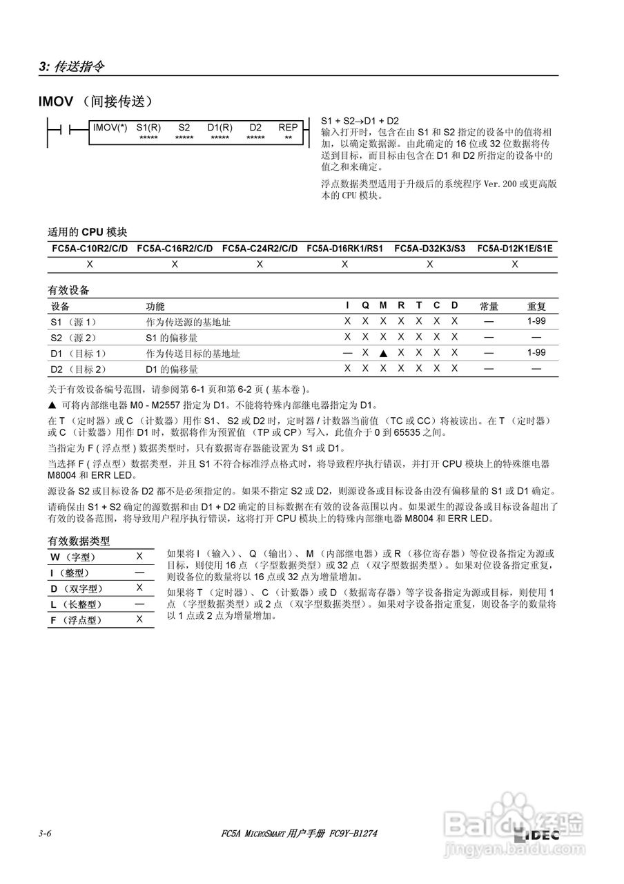 FC5A型可编程控制器_显示器使用说明书:[4]
