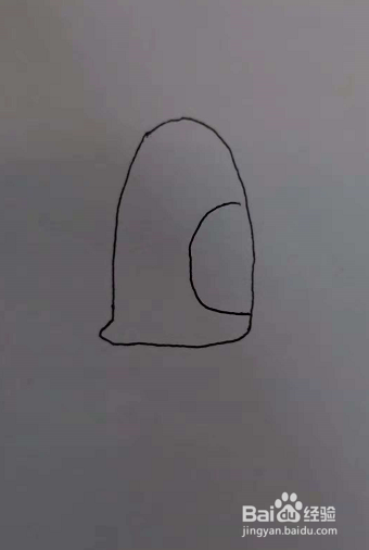 简笔画之小企鹅的画法步骤