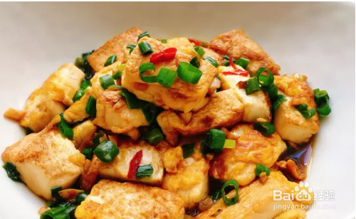 酱烧蛋豆腐的做法