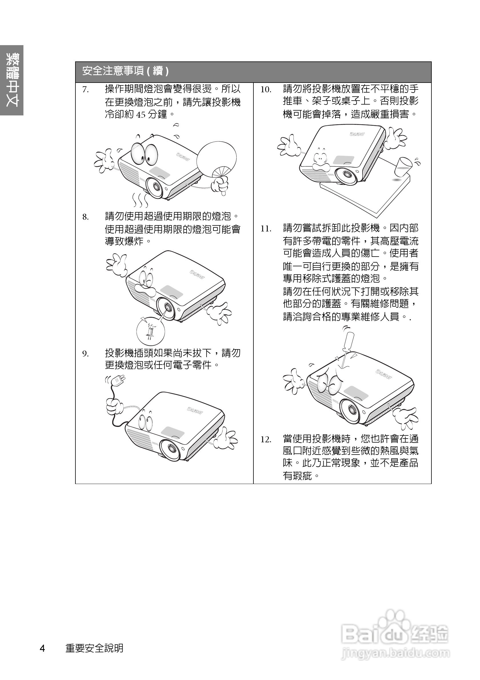 明基W700投影机使用说明书:[1]
