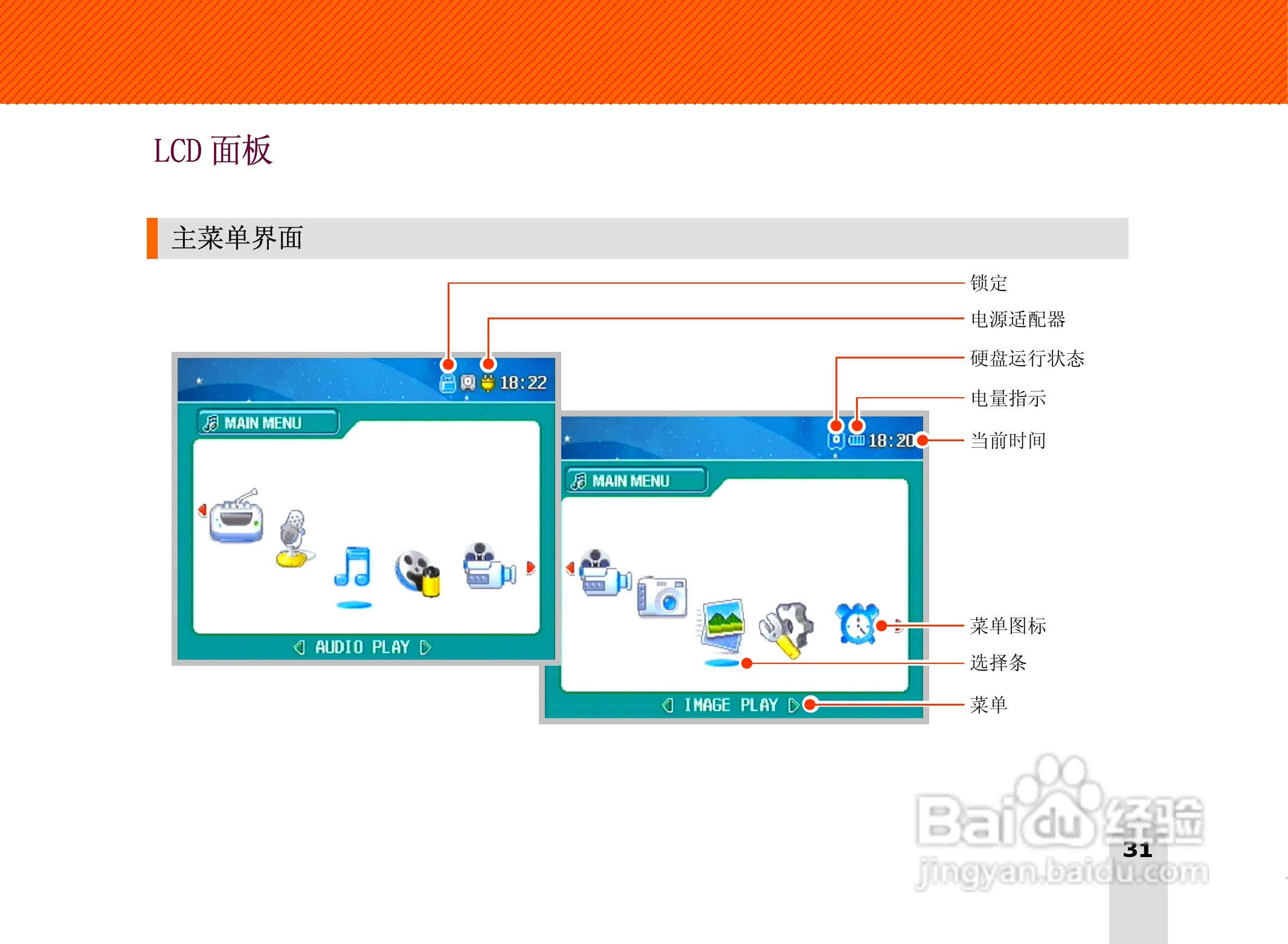 长虹朝华 PMP-MV500 MP3说明书:[4]