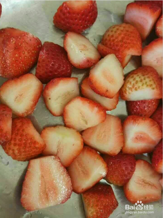 草莓夹心饼的做法