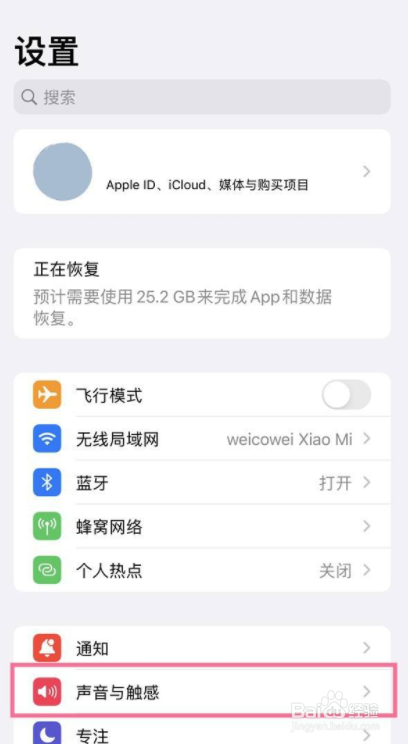 苹果手机如何设置音量大小