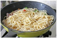 黑椒牛柳炒意面篇