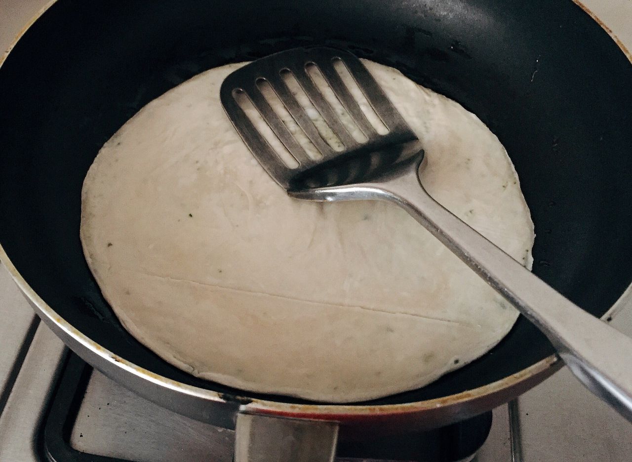 好吃的肉松菠菜蛋饼 快来学吧 好吃又简单