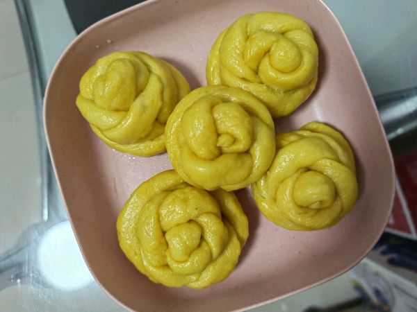 南瓜奶香小馒头