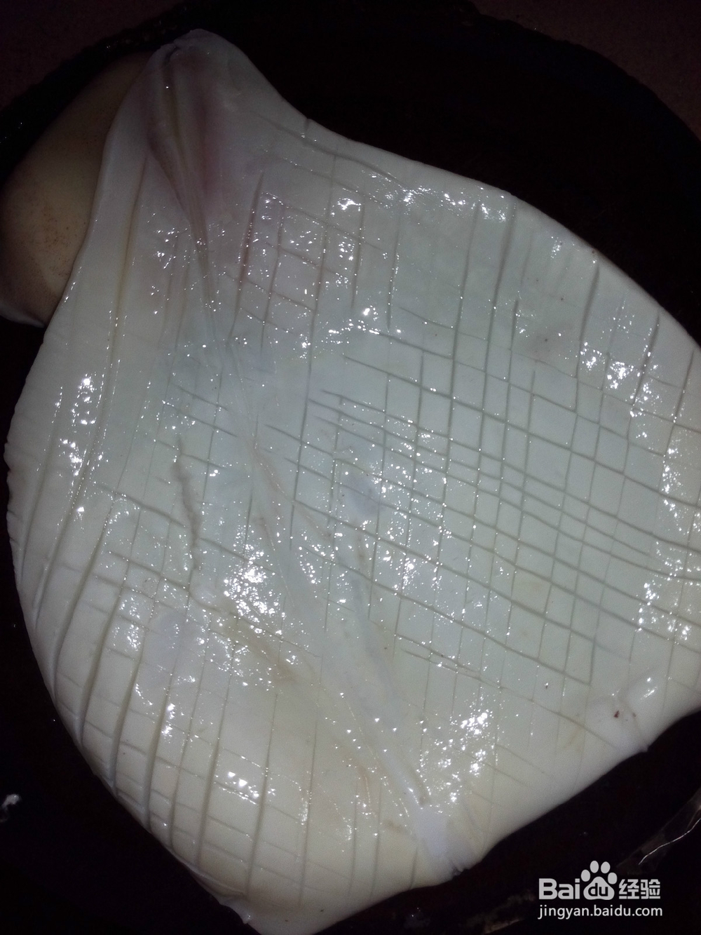 家常菜鱿鱼猪肉炒青椒的做法