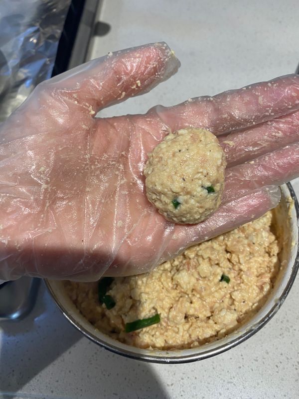 酥炸豆腐肉丸子