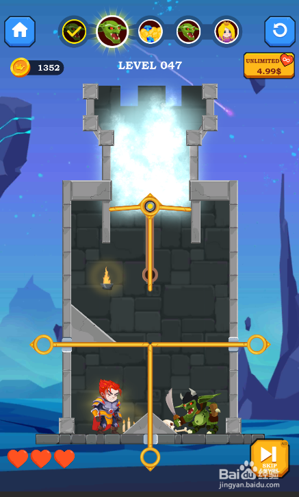 Hero Rescue的LEVEL 047怎样过关