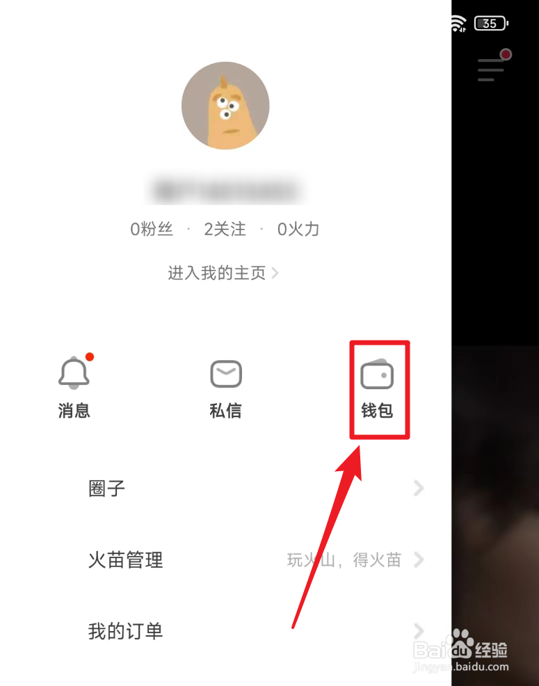 如何查看抖音火山版账单