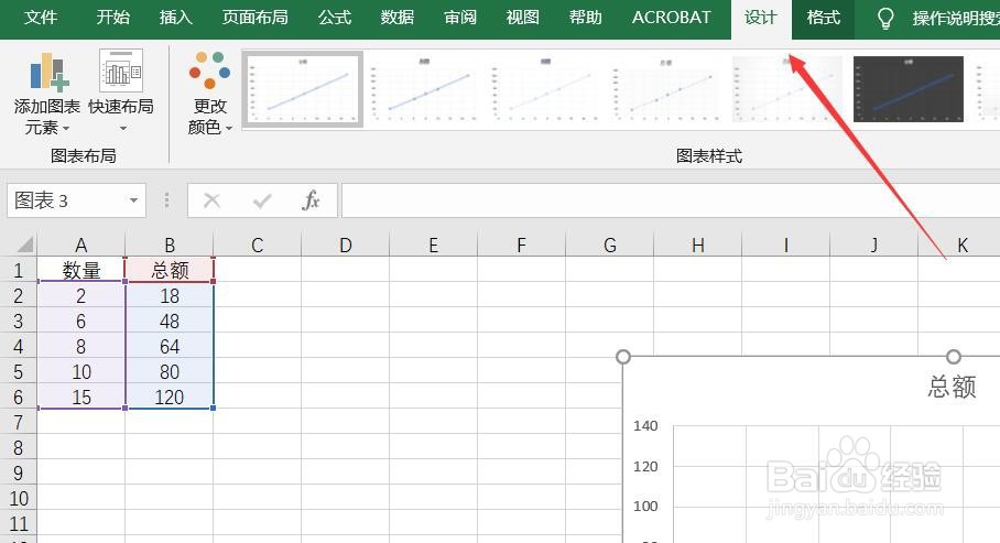 Excel 2013如何添加线性趋势线