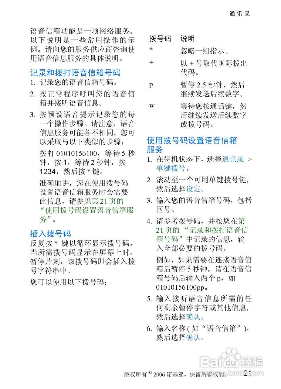 诺基亚1315手机使用说明书:[3]