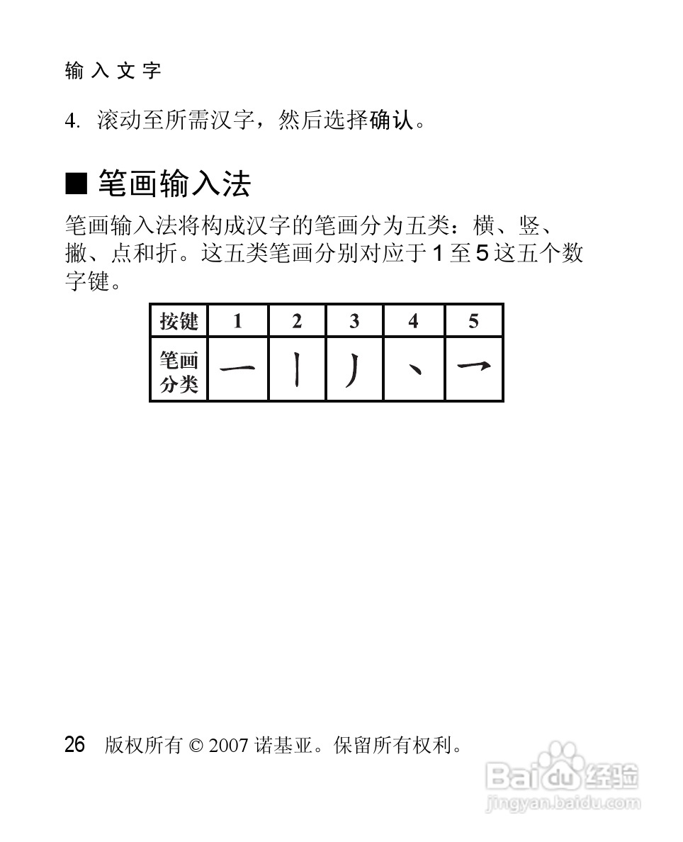 诺基亚2630手机使用说明书:[3]