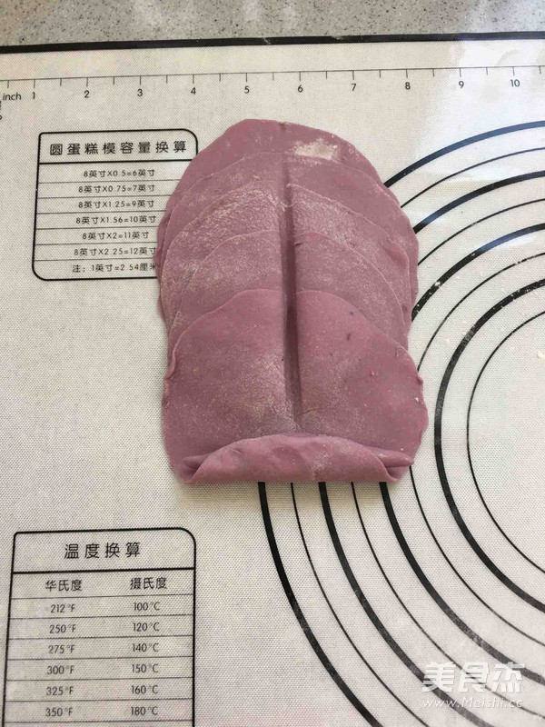 紫薯玫瑰花馒头