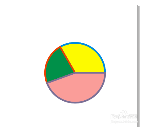 用coreldraw怎么制作饼形图表