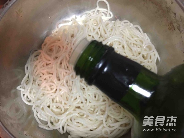 自制牛肉凉拌面