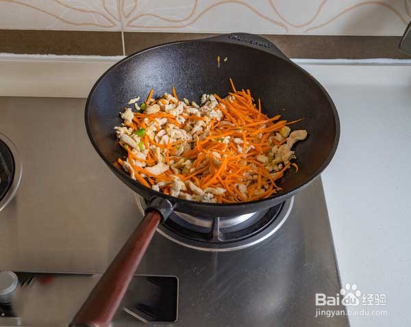 鱼香鸡丝的做法