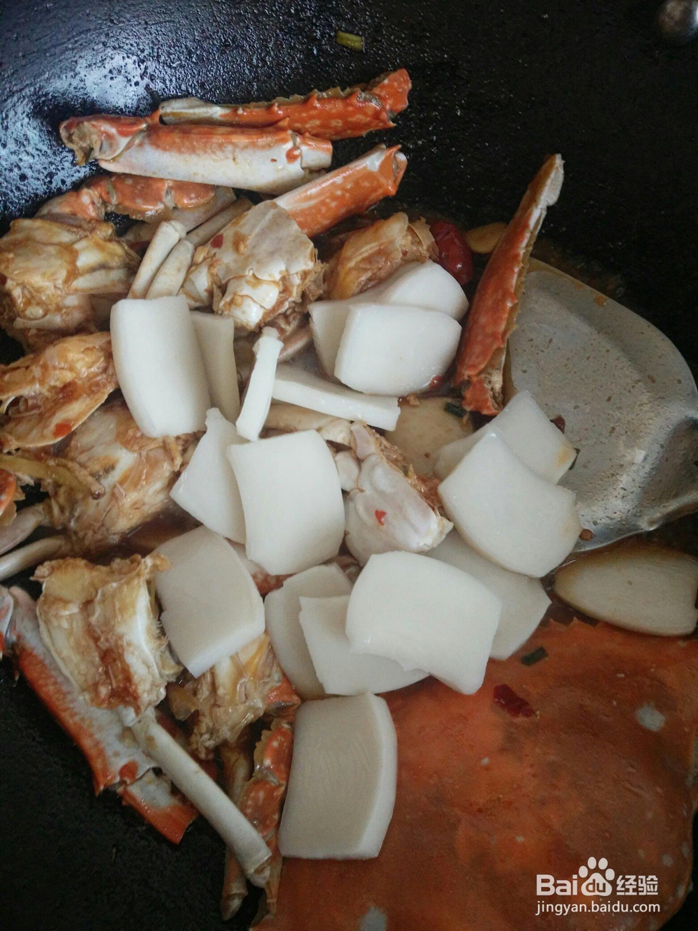 如何做好梭子蟹炒年糕