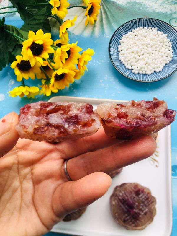 蔓越莓西米水晶饼