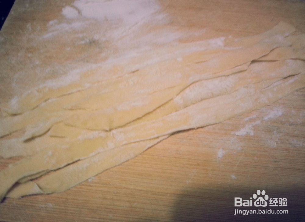 家常菜之鸡蛋手擀面