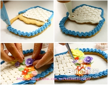 体会创意的乐趣,下厨也艺术----花蓝翻糖饼干