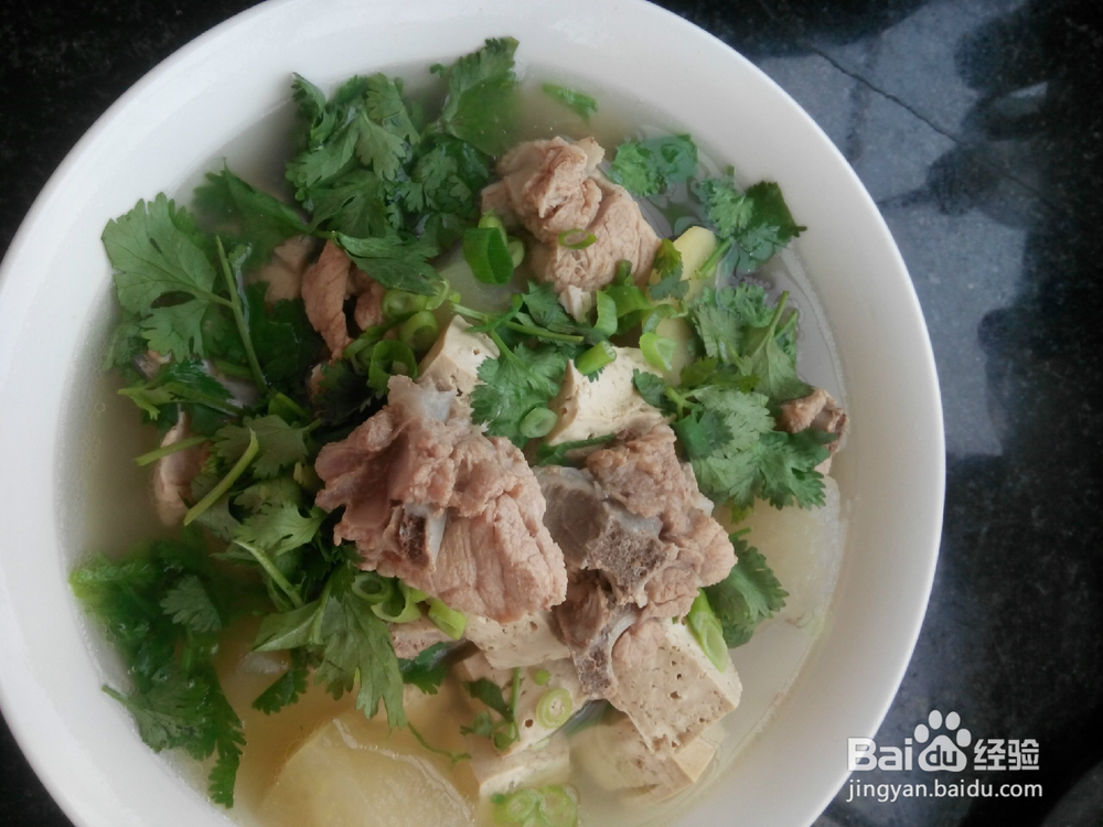 冬瓜排骨豆腐汤