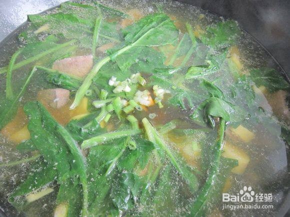 猪肝日本豆腐汤的做法